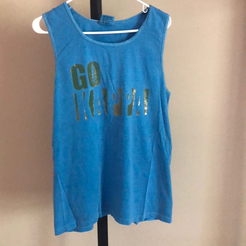 Go Kappa tank, comfort colors